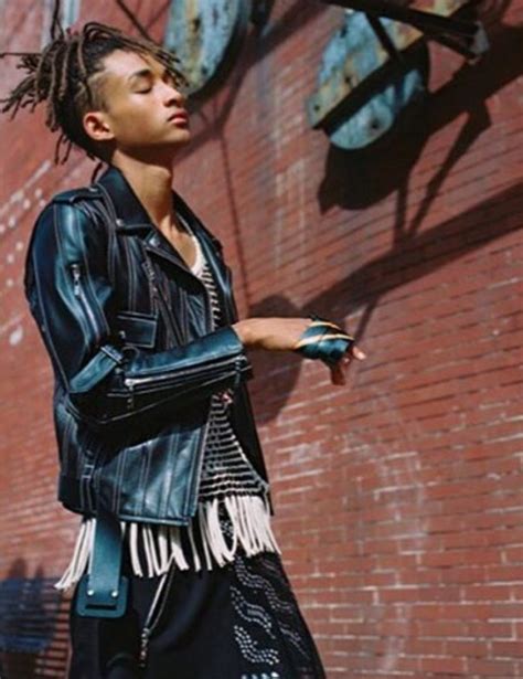 jaden smith Louis Vuitton skirt